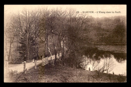 14 - ST-SEVER - L'ETANG DANS LA FORET - Autres & Non Classés