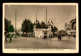 13 - MARSEILLE - FOIRE INTERNATIONALE DE SEPTEMBRE - Internationale Tentoonstelling Voor Elektriciteit En Andere