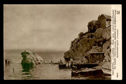 13 - MARSEILLE - POINTE DU FRIOUL - ANSE DES CANOTIERS - TABLEAU DE JULES JUSTIN CLAVERIE (1851-1932) - Festung (Château D'If), Frioul, Inseln...