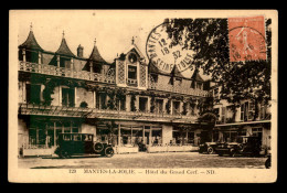 78 - MANTES-LA-JOLIE - HOTEL DU GRAND CERF - MALLET PROPRIETAIRE - Mantes La Jolie