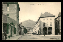 73 - CHAMBERY - LA RUE DU LYCEE - Chambery