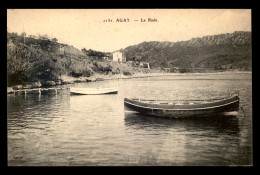 83 - AGAY - LA RADE ET LA GARE DE CHEMIN DE FER - Autres & Non Classés