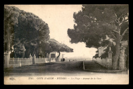 83 - HYERES - LA PLAGE - AVENUE DE LA GARE - Hyeres