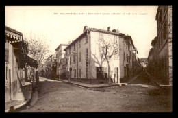 83 - COLLOBRIERES - BOULEVARD LAZARE CARNOT ET RUE JEAN JAURES - Collobrieres