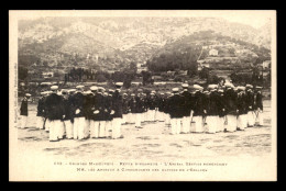 83 - TOULON - GRANDES MANOEUVRES - L'AMIRAL GERVAIS REMERCIANT LES AMIRAUX ET CDTS DES NAVIRES DE L'ESCADRE - Toulon