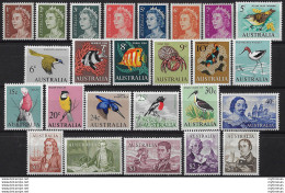 1966-73 Australia 25v. MNH SG. N. 982/402 - Altri & Non Classificati