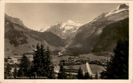 Kandersteg Mit Blümlisalp (24735) * 13. 6. 1936 - Kandersteg