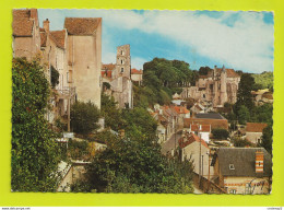 77 CHÂTEAU LANDON N°1 403 Vue Générale à Gauche Tour Saint Thugal à Droite Ancienne Abbaye St Séverin VOIR DOS - Chateau Landon