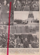 Bruxelles - Funérailles Lt Général Rucquoy - Orig. Knipsel Coupure Tijdschrift Magazine - 1937 - Non Classés