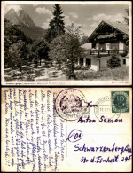 Ansichtskarte Garmisch-Partenkirchen Aulealm Gegen Waxenstein 1953 - Garmisch-Partenkirchen