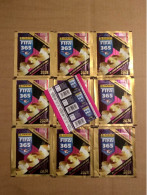 10 X PANINI FIFA 365 2024 - PACKS (50 Stickers) Tüte Bustina Pochette Packet Pack - Edizione Inglese