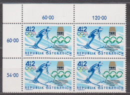 1984 , III. Weltwinterspiele Für Körperbehinderte (4) ( Mi.Nr.: 1765 ) 4-er Block Postfrisch ** - Unused Stamps
