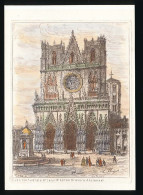 CPSM / CPM 10.5 X 15 Rhône LYON Cathédrale St Jean (d'après Gravure Ancienne) - Altri & Non Classificati