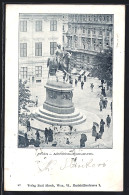 AK Wien, Albrechts-Monument Auf Dem Albrechtsplatz  - Autres & Non Classés