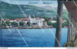Cf210 Cartolina Laurana 1934 Croazia - Altri & Non Classificati