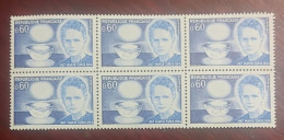 France  Bloc De 6 Timbres  Neuf**  YV N° 1533 Marie Curie - Mint/Hinged