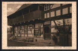 AK Rudolstadt, Unterhaseler Bauernhaus  - Rudolstadt