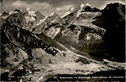 Kandersteg Mit Blümlisalp, Doldenhörner & Fisistöcke (6072) * 9. 10. 1934 - Kandersteg