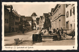 AK Meersburg A. B., Unterstadt Mit Untertor  - Meersburg