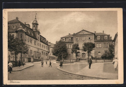 AK Ilmenau, Marktplatz Mit Rathaus Und Schloss  - Ilmenau