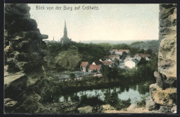 AK Halle, Cröllwitz Von Der Burg Gesehen  - Halle (Saale)