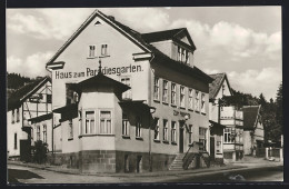 AK Engelsbach I. Thür., Haus Zum Paradiesgarten  - Autres & Non Classés