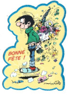 Carte Postale: Gaston Par Franquin 1998; "BONNE FÊTE !"; N° CSG 4102 - Stripverhalen