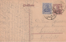 ENTIER De STUTTGART 15pf + 20pf. (TB) - Briefkaarten