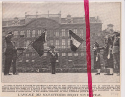 Bruxelles - Remise Du Drapeau - Orig. Knipsel Coupure Tijdschrift Magazine - 1937 - Non Classificati