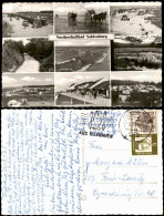 Ansichtskarte Sahlenburg-Cuxhaven Ladenreihe, Finkenmoor, Camping Uvm 1965 - Cuxhaven