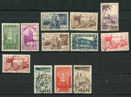 MAROC: VUES N° Yvert 166/167+170/171+176/177+179+186/188+190+193 Obli. - Used Stamps