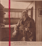 Bussum - Schrijver Frederik Van Eeden - Orig. Knipsel Coupure Tijdschrift Magazine - 1925 - Unclassified