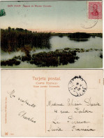 ARGENTINA 1909  POSTCARD SENT FROM SAN JUAN TO SEINE - Covers & Documents