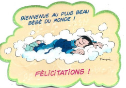 Carte Postale: Gaston Par Franquin 1998; "BON ANNIVERSAIRE !"; N° CSG 4301 - Bandes Dessinées