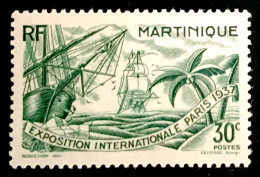 1937 MARTINIQUE N 162 - EXPOSITION INTERNATIONALE PARIS 1937 - NEUF** - Unused Stamps