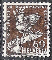 Schweiz Suisse 1932: DÉSARMEMENT Zu 189 Mi 254 Yv 258 Mit Voll-Stempel BURGDORF 2.V.32 (Zumstein CHF 13.00) - Gebraucht