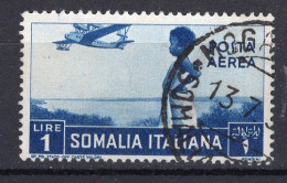 Z3758 - COLONIE ITALIANE SOMALIA AEREA SASSONE N°21 - Somalie