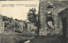 La Guerre 1914 15 PILON  (Meuse) Après Le Bombardement RV - Autres & Non Classés