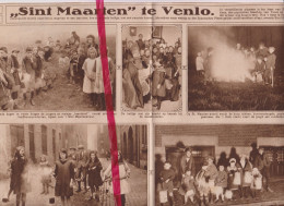 Venlo - Viering St Maarten - Orig. Knipsel Coupure Tijdschrift Magazine - 1924 - Unclassified
