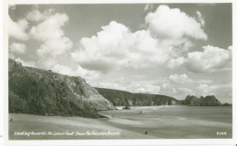 Porthcurno Beach; Looking Towards The Logan Rock - Not Circulated. (Penpol Picture Cards) - Andere & Zonder Classificatie