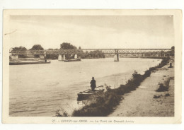 91/ CPA A - Juvisy Sur Orge - Le Pont De Draveil Juvisy (Pecheur) - Juvisy-sur-Orge