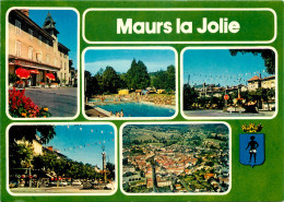 15 MAURS  LA JOLIE MULTIVUES BLASON - Other & Unclassified