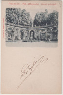 Frascati, Villa Aldobrandini. - Cascata Principale. - Cartolina Viaggiata 1901 - Andere Monumenten & Gebouwen