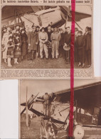 Luchtreis Amsterdam Naar Batavia - Orig. Knipsel Coupure Tijdschrift Magazine - 1924 - Unclassified