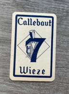 Speelkaart / Carte à Jouer - CALLEBAUT WIEZE (Wieze) BELGIUM - Other & Unclassified