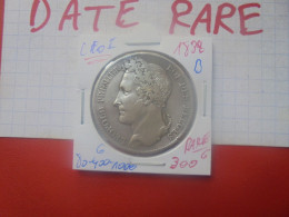 +++RARE+++Léopold 1er. 5 FRANCS 1832 POS. B ARGENT+++ RARE+++(A.5) - 5 Francs
