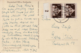 DR 617 MeF Randstck M. Plattennummer - Used Stamps