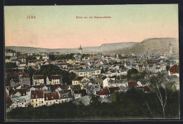 AK Jena, Blick Von Der Bismarckhöhe  - Jena