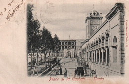 CPA - TUNIS - Place De La Casbah - Edition Garrigues - Tunisia