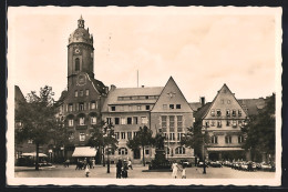 AK Jena, Markt Mit Hanfried, Germanenhaus Und Kirche  - Jena